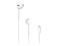 Słuchawka Słuchawki APPLE EarPods ze złączem Lightning